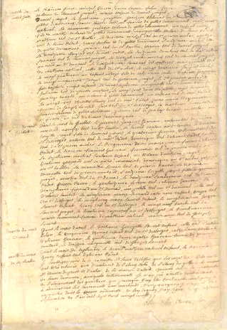 Acte de décès, variole 1729 (partie 2)